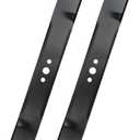 141114 157101 Mower Blades Compatible with Hus qvarna/AYP 22'' Cut Deck, Mulching Blade Replace 406713 134768 532141114 532406713 141114 406713X431 Lawnmower Blade, Fit for 225114X92E2, 2 Pack