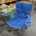 SUNNYFEEL Oversized Camping Chair for Adults, Heavy Duty 500LBS Blue