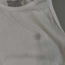 Hanes Boys' Ecosmart Cotton Tank Undershirt 3-Pack, XL, White