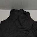 IDEALSANXUN Womens Linen Tank Tops Spring Summer Crewneck Cute Sleeveless Shirts Blouses (Medium, Black)