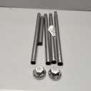 Ciieeo Adjustable Curtain Rod Telescopic Rod No Drilling for Window Bathroom Kitchen Seamless