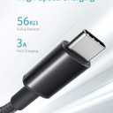 Anker Cable [2 Pack 10ft], USB A to USB C Cable for iPhone 17 Series,Samsung Galaxy S10 S10+, LG V30, Beats Fit Pro and More (Black).