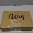 Short Curly Wigs for Black Women Soft Black Big Curly Wig with Bangs Afro Kinky Curls Heat Resistant Natural Looking Synthetic Wig for African American Women Black