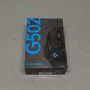 Logitech G502 HERO High Performance Wired Gaming Mouse, HERO 25K Sensor, 25,600 DPI, RGB, Adjustable Weights, 11 Buttons, On-Board Memory, PC/Mac (Black)