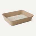 Amazon Basics Disposable Cat Litter Box, Travel & Home, Large 14.4"x18.1", 6-Pack