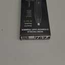 Setonia Nose Hair Trimmers for Men,Rechargeable Eyebrow Trimmer 2 in 1 Painless Multifunctional Ear and Nose Hair Trimmer with Dual Edge Blades Portable Design (Black)