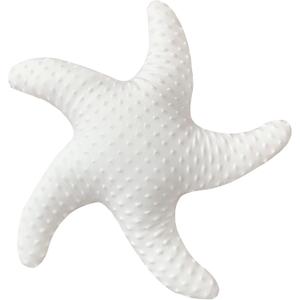 Marble Empire White Starfish Pillow for Couch and Bed, Coastal Decor Throw Pillow, Ocean Beach Theme Accent Pillow for Living Room (1 Count (Pack of 1))