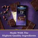 2 x GHIRARDELLI Intense Dark Chocolate Bar, 72% Cacao, 3.5 Oz Bar (EXP 06/30/27)