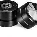 IKAPE 51MM Newly Upgrade Espresso Coffee Distributor, Coffee Dual-Bearing & High-Speed Distribution Tools, Adaptive Height Coffee Tamper Leveler for 51mm Portafilters