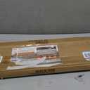 3ft Steel Easy Slip-On Baseboard Heater Cover with End Caps for Bathroom & Hydronic System for Replacing Old Cover, White