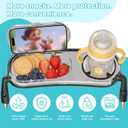 Snack Tray Compatible with UPPAbaby Vista V3/Vista V2/Vista/Cruz V3/Cruz V2/Cruz/RumbleSeat (V2,V2+,V3) Stroller Tray with Lid, Quick Attachment, Folds with Stroller, Dishwasher Safe, Patent Pending