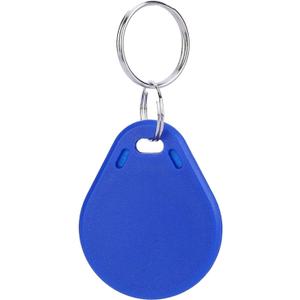 125KHz Proximity ID Card Key Fob transponder 100 Pack, Blue Keychains 125khz RFID em id karte Etikett Token schlsselanhnger nur for Door Entry Access Control Cmaras de Vigilancia