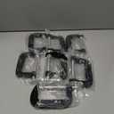 JEUIHAU 7 Piece 3 Inch C-Clamp Set, Heavy Duty C Clamp, Small C Clamps Set Cast Iron C Clamp for Woodworking, Welding, Metal Workpiece, Carpentry, DIY, Black