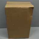 Pack of 4 Garage Parking Aid, 16.9'' Parking Stopper for Garage, Heavy Duty Rubber Garage Car Stopper with Reflective Yellow Tape Curb, Parking Gadgets Protects Garage Walls and Car