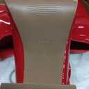 Women Mary Jane Shoes: Comfortable Closed Toe Chunky Heels, 2025 Trendy Dress Shoes Prom Formal Graduation Platform Pumps Wide Size 6-11 (09 Red)