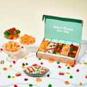 Thoughtfully, Baby Shower Sweet Gift Box, Includes Gummy Bears, Watermelon, Peach Rings, Sour Peach & Fruit Gummies, Fun Candy Sampler Gift Set for Celebrations (EXP 10/20/26)