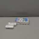 0.5 Gallon 250 pcs Mini Clear Trash Bags, Tiny Strong Garbage Bags,Small Plastic Bags for Desktop Trash Bin, Tiny Bathroom Trash Can Bin Liners,Mini Bags for Waste Basket Liner,Fit 2 Liters-Clear