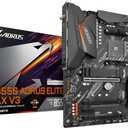 GIGABYTE B550 AORUS Elite AX V3 Motherboard, Supports AMD AM4 Ryzen 5000 Processors, ATX, DDR4, Dual M.2, SATA 6Gb/s, 2.4/5 GHz Dual-Band, 2.5 GbE LAN, PCIe 4.0