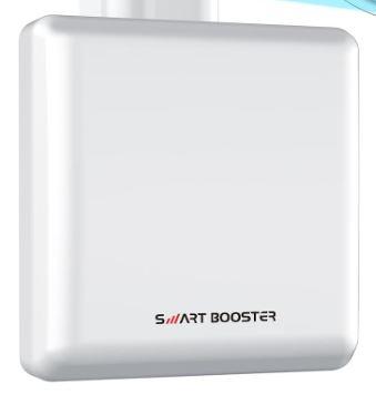 Cell Phone Signal Booster for Home and Office，Boost 5G 4G LTE Data，Supports Verizon AT&T and All U.S. Carriers，4,000 sq ft Coverage，FCC Approved (White)