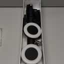 USKEYVISION Auto Face Tracking Tripod 360 Rotation,Phone Tripod for iPhone w/Fill Light,Selfie Stick for iPhone w/Remote Control,70 Phone Holder Video Recording for Content Creators TikTok(UTK-02) (Black)