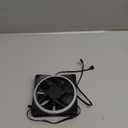 NZXT F120 RGB  120mm RGB PWM PC Fan  High Airflow, Low Noise  Fluid Dynamic Bearing  Single (Requires NZXT RGB Controller for CAM Software)  18 LEDs  Black