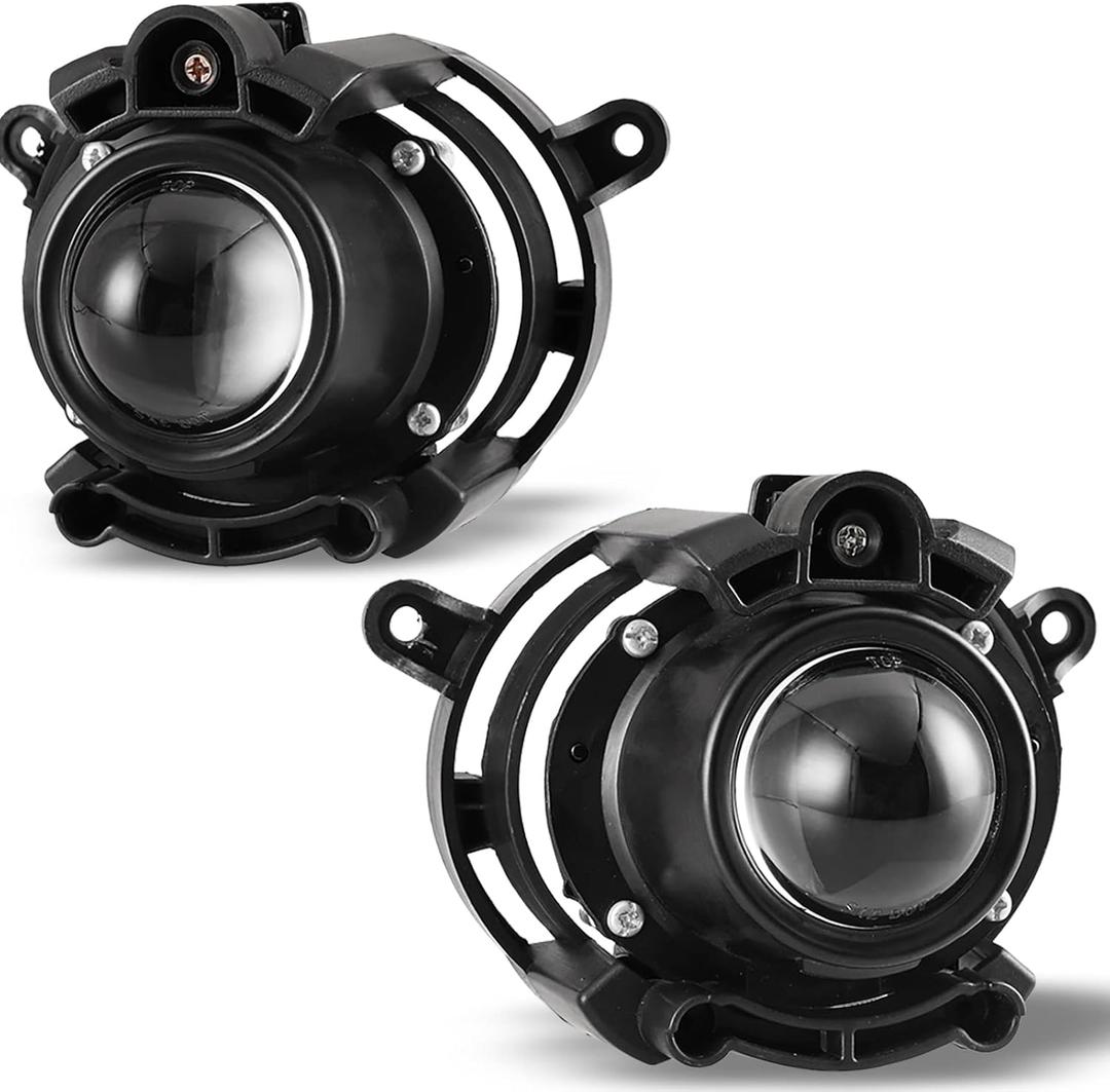 AUTOWIKI Fog Lights Fit For 2008-2012 Chevy Malibu, 2008-2014 Cadillac CTS Premium, 2010-2013 Buick Lacrosse, 2007-2009 Saturn Aura, 2013-2016 Buick Encore Lamps Assembly 1 Pair (1 Set(Driver+Passenger))