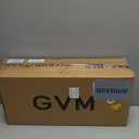 GVM 2 Pack LED Video Lighting Kits with APP Control, Bi-Color Variable 2300K~6800K with Digital Display Brightness of 10~100% for Video Photography, CRI97+ TLCI97 Led Video Light Panel +Barndoor