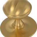 Franklin Brass (10-Pack)  Modern Gold Cabinet Knobs for Dressers, Drawers, Kitchen Cabinet Door, Vanity, Furniture, Closet Knobs, 1-1/2 Inch Orb | Classic Farmhouse