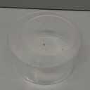 2PCS Acrylic Cake Stand 6'' 8'' Clear Cake Stand, Acrylic Cake Separators Fillable Cake Stands Round 2 Tier for Dessert Wedding Birthday Party