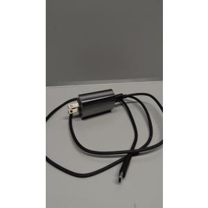 PD Power Adapter with USB C Cable, Black
