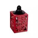 Everyday Living Metal Oil Torch Leaf - Red