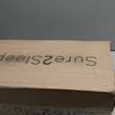 Sure2Sleep Gel Swirl Memory Foam Mattress Topper - 2 Inch, Pressure Relieving, Cooling Comfort - Made in The USA & CertiPUR-US Certified - Softens Firm Beds and Extends Mattress Life - Full Size