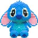 Building Bricks 1700+ Pieces Set - Classic Cartoon Characters Building Blocks - Mini Building Block for Boys Girls & Adults (Blue)