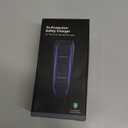 Black Charging Station with Blue Light Bar for PS5 Midnight Black Controllers, PlayStation 5 Black Controller Charger