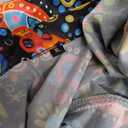 Mepase 6 Pcs Men 70s Disco Costumes Include Retro Shirt Bell Bottom Pants Wig Sunglasses Necklace Wig Cap for Disco Party (X-Large)