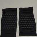 COOLOMG Basketball Knee Pads Youth Kids Adult Football Protective Padded Knee Compression Sleeves Black M