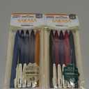 Zebra Sarasa Clip 0.5 Retractable Gel Ink Pen, Rubber Grip, 0.5 mm, Vintage Colors, 10 Color Bundle (JJ15-5C-VI+JJ15-5C-VI2)