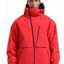 GSOU SNOW Men's Snowboard Jacket Waterproof Ski Coat Winter Snow Insulated Windproof Jacket