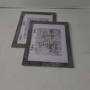 kennethan 11x14 Picture Frame Rotten White 2 Pcs in 1 set Wooden Frame can Display 8x10 Picture with Mat or 11x14 Without Mat on the Wall display for home decoration,holiday gift