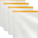 4 Pcs 2 Gallon Reusable Freezer Bags, Large Capacity, BPA Free Reusable Leakproof Food Storage Bags,13 "x 16", Used For Home Food Storage And Camping Food Storage