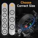 2 x SZJCLTD 4 Pack for Oura Ring Protector/Galaxy Ring Protector, Anti-Scratch Protective Elastic Silicone Oura Ring Cover for Oura Ring Gen 3 Working Out Gym