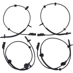 NewYall Front Rear Left and Right ABS Wheel Speed Sensor 3.6L V6 for Buick Enclave 2008-2016, Chevrolet Traverse 2009-2016, GMC Acadia 2007-2016, Saturn Outlook 2007-2010