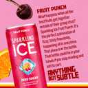 Sparkling Ice Fruit Punch Sparkling Water, with Antioxidants and Vitamins, Zero Sugar, 7.5 fl oz Mini Cans (Pack Of 10)