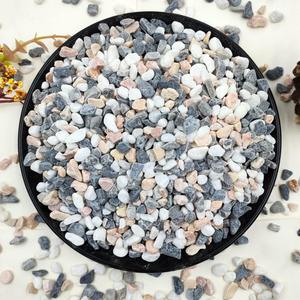 YISZM 2LB Succulent and Cactus Gravel Pebbles, 1/5 Inch Natural Decorative Polished Stones, River Rocks for Vases, Aquariums, Terrarium and Outdoor Gardening, Mixed Color