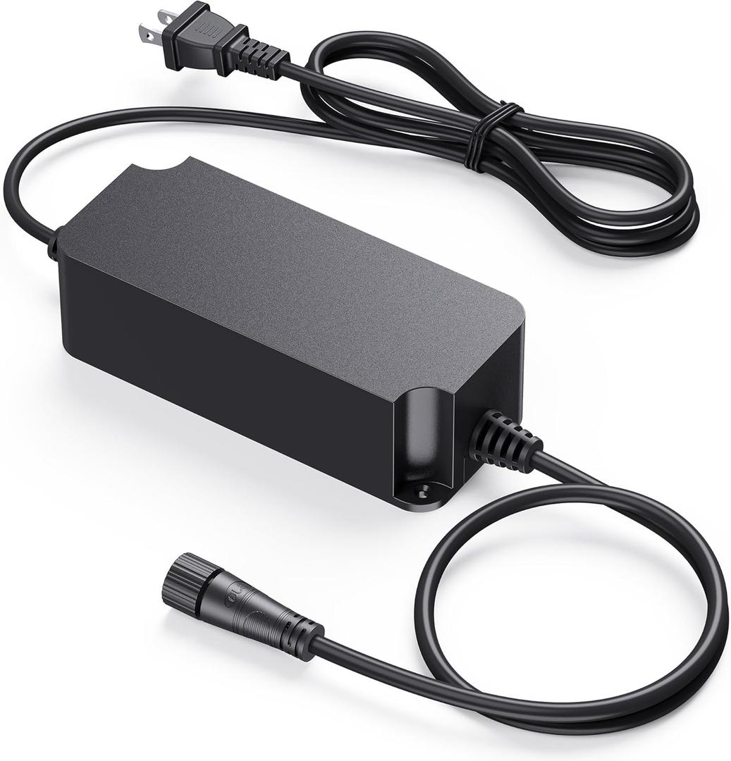 Premium Weatherproof Power Supply for Philips Hue Outdoor Lighting - 60W, 24V, Single Connector Power Adapter for Lily Spot, Lily XL, Calla Pathway, Impress Pedestal, and Impress Wall Lights (6.9 ft)