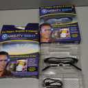 Ontel Mighty Sight LED Magnifying Eyewear, Black, Pack of 2