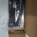 Recessed Finger Flush Pulls with Edge Pull -Sliding Closet Door Handles Hardware Suitable for Pocket Door,Closet Door,Sliding Doors, Barn Door Handle (Black, 6Inch)