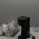 Single Serve Coffee Maker for K Cup & Ground Coffee with Milk Frother, 6 to 14 Oz Brew Sizes, Auto-Off Coffee Machine with Water Reservoir