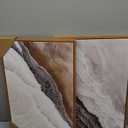 Framed Coastal Beach Wall Art Seawave Beachy Texture Pictures Wall Decor Boho Abstract Ocean Scenery Painting Prints Modern Seascape Artwork for Living Room Bedroom Home Office Decor, 16"x24"x2Pcs