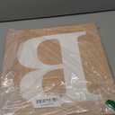 4pcs Baby Boxes with Letters with Burlap Grain, with Printed Letters for Baby Shower, Gender Reveal Party